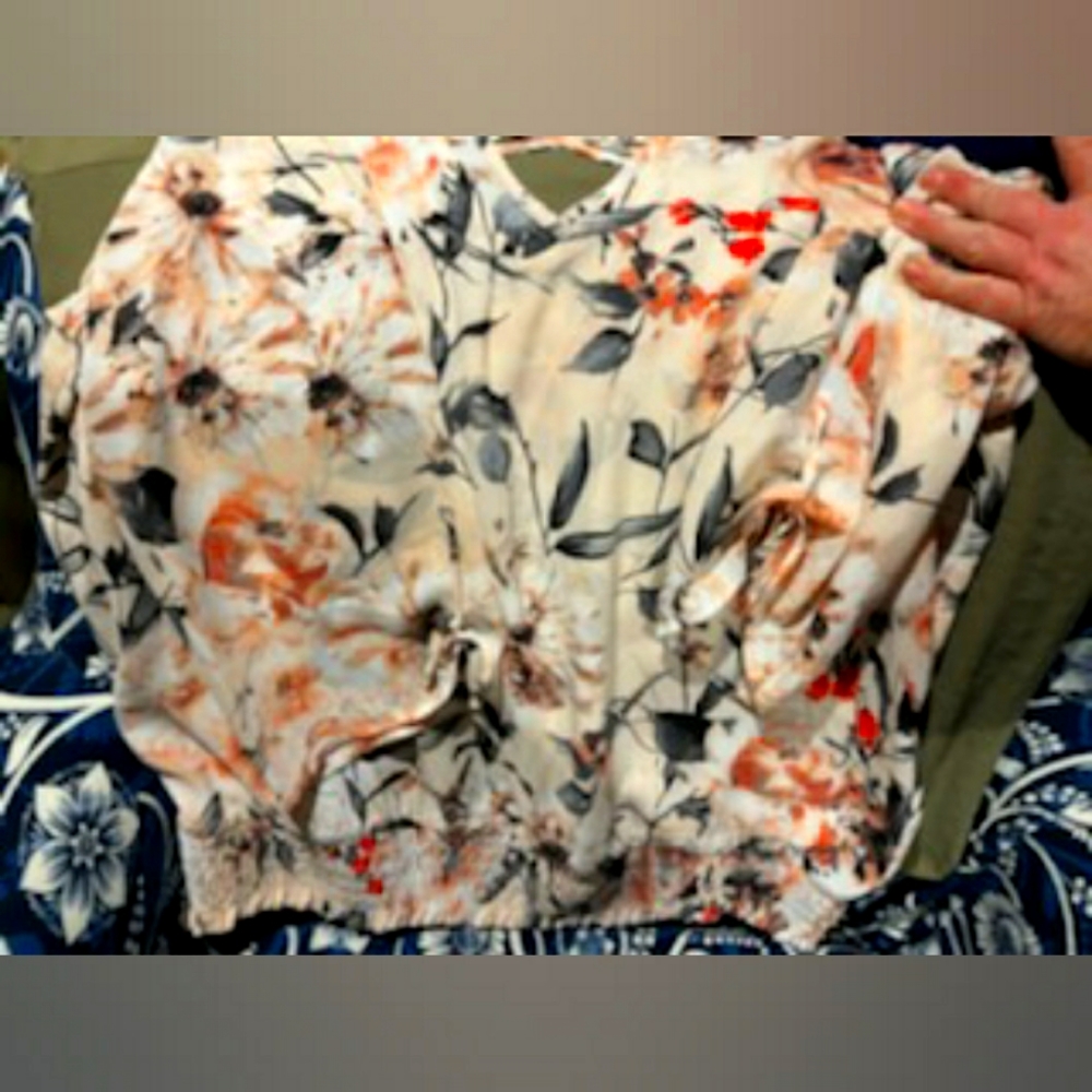 New York & Co. Darling Floral Blouse